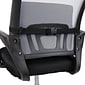 Mind Reader Memory Foam Ergonomic Lower Back Cushion Office Chair Support, Black (BACKFOAM-BLK)