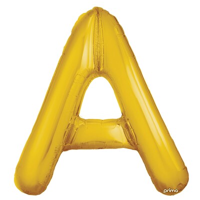 Party City (Air-Filled) 16 A Foil Balloon, Gold, 2/Pack (AM60050214-19)