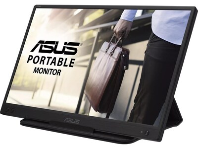 Asus ZenScreen 15.6 60Hz LED Monitor, Black (MB166C)