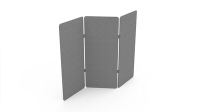 Versare Acoustic Panel, 72H x 31W, Dark Gray Fabric (DSAPK631VXDGV-1)