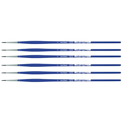 da Vinci FORTE-Acrylics Oil and Acrylic Synthetic Student Round Brush, 6 /Pack (DVXVA86302-6)