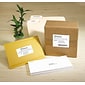 Avery EcoFriendly Laser/Inkjet Return Address Labels, 1/2" x 1-3/4", 80 Labels/Sheet, 100 Sheets/Pack (48467)