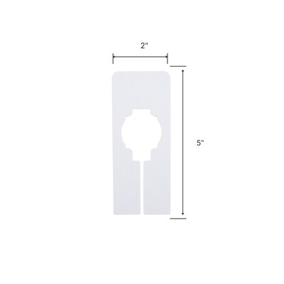 Nahanco 4T Plastic Divider White (QSDWTK-4T)