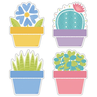 Trend Enterprises Garden Plants Classic Accents Variety Pack, 36/Pack, 3 Packs/Bundle (T-10682-3)