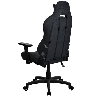 Arozzi Torretta Supersoft Microfiber Ergonomic Racing Gaming Chair, Pure Black (TORRETTA-SPSF-PBK)