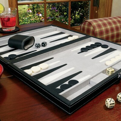 Mainstreet Classics Classic 15" Backgammon Set (55-0619)