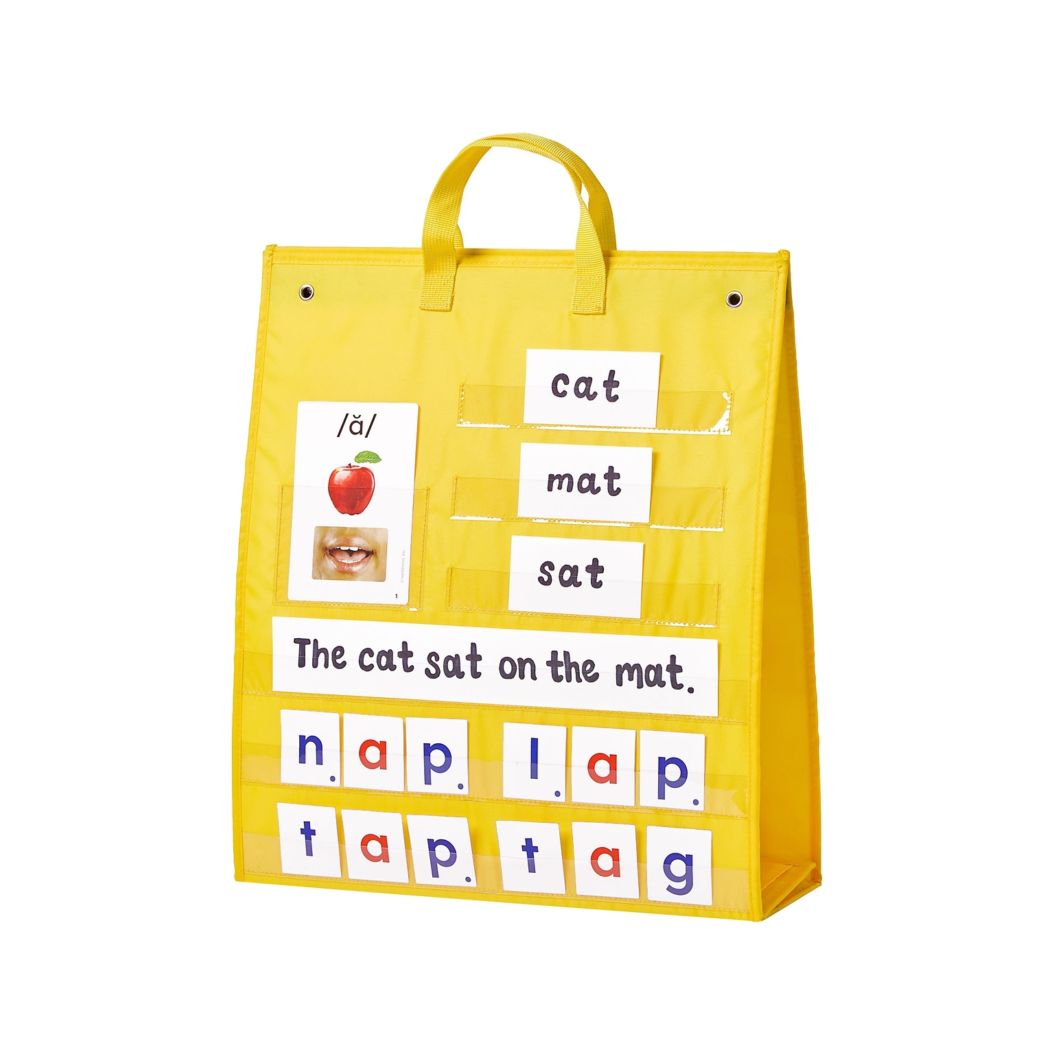 hand2mind Phonics Skill-Building Demonstration Pocket Chart, Tabletop (96158)