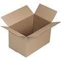 18Lx14Wx14H(D) Single-Wall Corrugated Boxes; Brown, 20 Boxes/Bundle