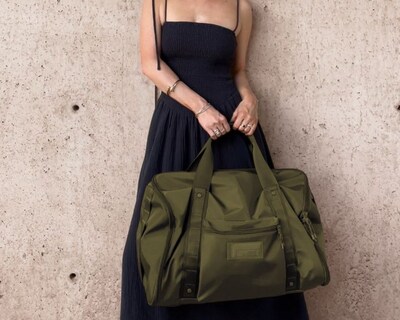 Monaco Garment Duffle - Dark Moss