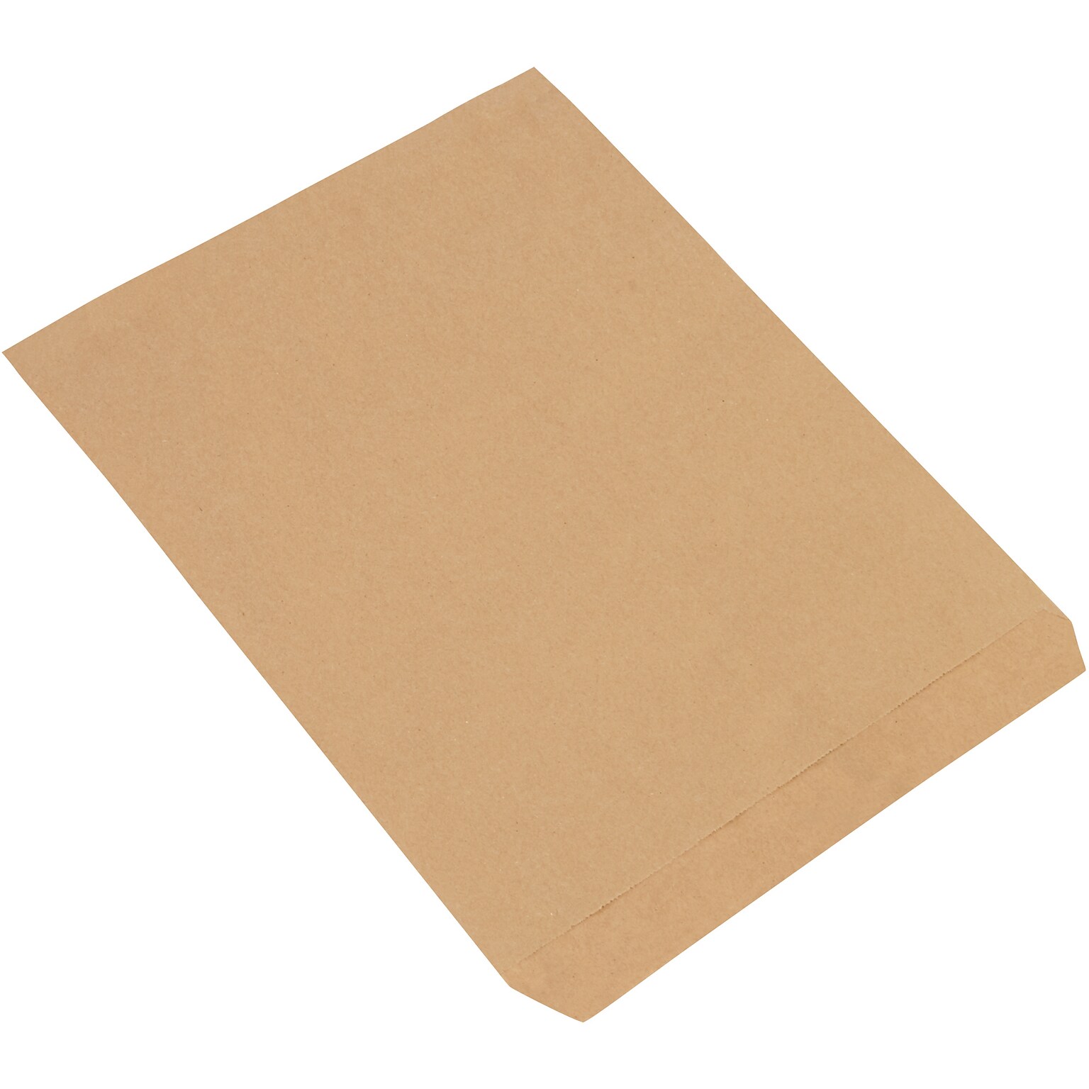 Quill Brand 12 x 15 Flat Merchandise Bags, Kraft, 1000/Carton (BGM105K)