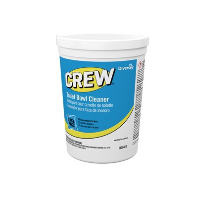 Crew Easy Paks Toilet Bowl Cleaner, 0.5 Oz., 90 Packets/Tub, 2 Tubs/Carton (CBD540731)