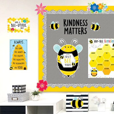 Creative Teaching Press Core Decor EZ Border, 3" x 2', Yellow Wavy, 24/Pack, 3 Packs/Bundle (CTP11065-3)