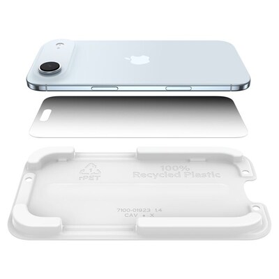 Belkin ScreenForce InvisiGlass Anti-Glare Tempered Glass Privacy Filter & Screen Protector for iPhone 17 Air (OVA212FQ)