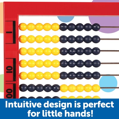 Learning Resources 2-Color Desktop Abacus, Math Concepts (LER4335)