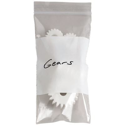Heavy-Duty 4-Mil Reclosable Poly Bags with Labeling Area; 2Wx3L, 1000/Carton