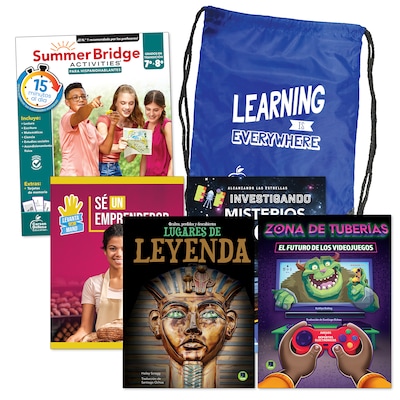 Summer Bridge Activities Summer Bridge Spanish Backpack, Grade 7-8 Workbook, 6/Set (CD-145443)