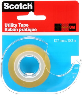 Scotch® Utility Tape, 1/2 x 22.22 yds. (RK-2S)