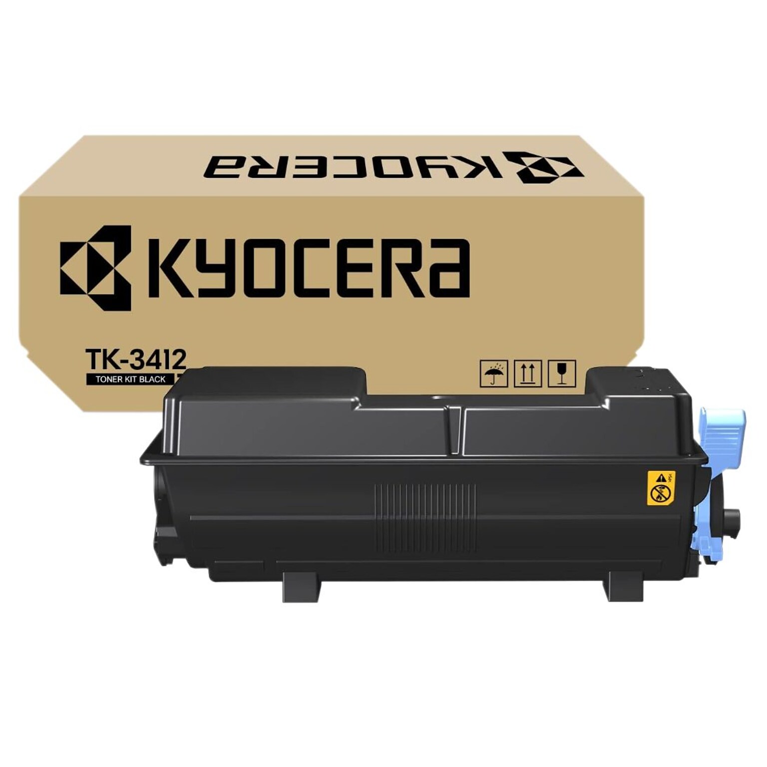 Kyocera TK-3412 Black Standard Yield Toner Cartridge (KYOTK3412)