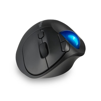 Kensington ProFit Ergo TB450 Wireless Optical Bluetooth & USB Trackball, Black/Blue (K72194WW)