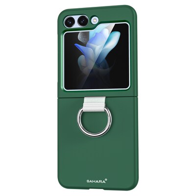 SaharaCase Venture Phone Case for Samsung Galaxy Z Flip6, Shock Absorbing, Cactus Green (CP00585)
