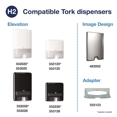 Tork Xpress Compressed Multifold Paper Towels, 1-Ply, 200 Sheets/Pack, 12 Packs/Carton (420590)