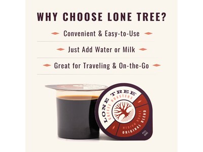 Java House Lone Tree Original Blend Coffee Pods, Medium Roast, 12/Carton (FC900H50)