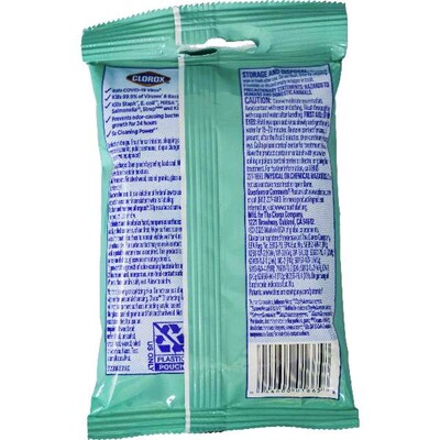 Clorox To Go Fresh Scent Disinfecting Wipes, 9 Wipes/Pack, 9 Packs/Dispensit Box, 12 Dispensit Boxes/Carton
