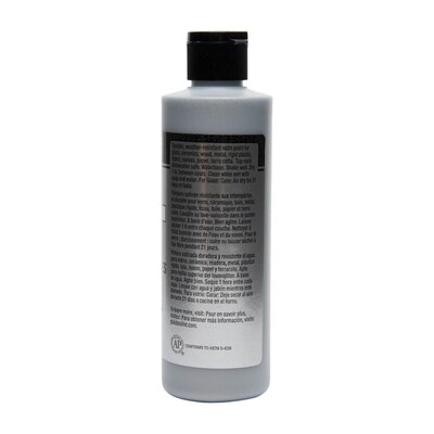 FolkArt Acrylic Paint Metallic, 8oz., Silver Sterling, 3/Pack(FLK4695-3)