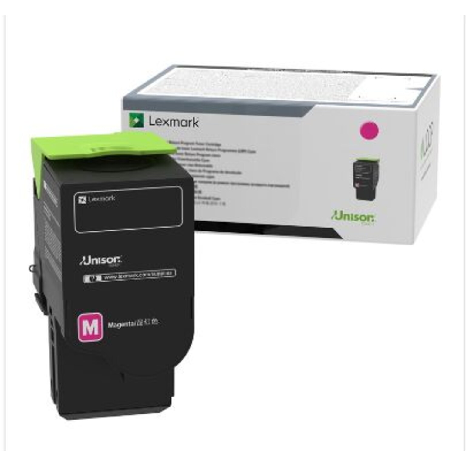 Lexmark 75 Magenta High Yield, Return Program 11.7K Toner Cartridge (75M1XM0)