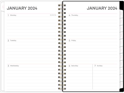 2024 Blue Sky Nevaeh 5 x 8 Weekly & Monthly Planner, Multicolor (143946)