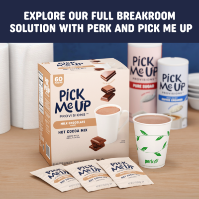 Pick Me Up Provisions™ Milk Chocolate Hot Cocoa, 0.71 oz., 60/Box (PM63310)