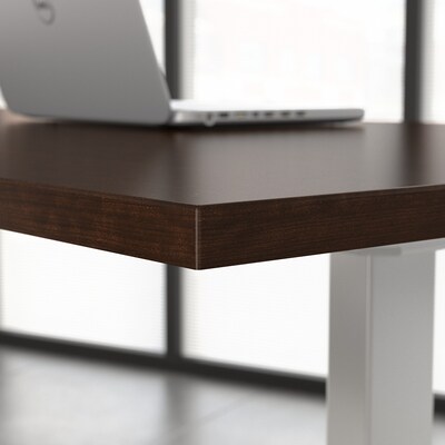 Bush Business Furniture Move 60 Series 60"W Electric Height Adjustable Standing Desk, Mocha Cherry (M6S6030MRSK)