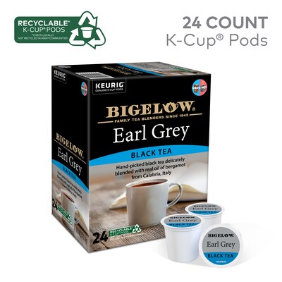 Bigelow Earl Grey Black Tea, Keurig® K-Cup® Pods, 24/Box (5000363675)