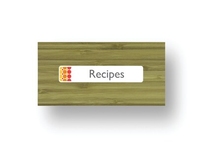 Avery EcoFriendly Laser/Inkjet File Folder Labels, 2/3" x 3-7/16", White, 750 Labels/Box (48266)