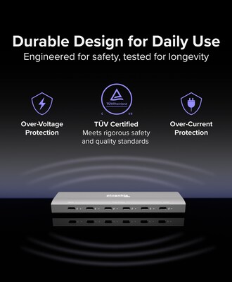 Plugable Universal Docking Station for USB-C Laptop (PS-6CC)