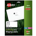 Avery EcoFriendly Laser/Inkjet Shipping Labels, 2 x 4, White, 10 Labels/Sheet, 25 Sheets/Pack, 250