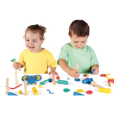 JOVI Plastilina Modeling Clay Baby School Pack, 60 Bars (JOV37160)