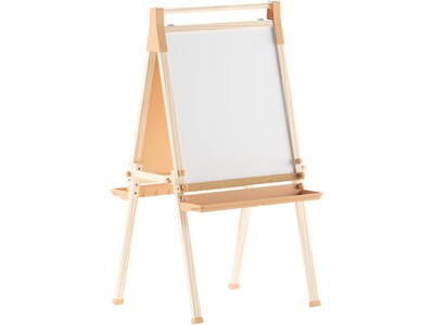 Flash Furniture Bright Beginnings Art Easel, 49, Natural Birch Plywood (MK-ART-9000-GG)