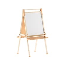 Flash Furniture Bright Beginnings Art Easel, 49, Natural Birch Plywood (MK-ART-9000-GG)