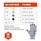 Ergodyne ProFlex 7025 PU Coated Cut-Resistant Gloves, ANSI A2, Blue, Medium, 12 Pair (10423)