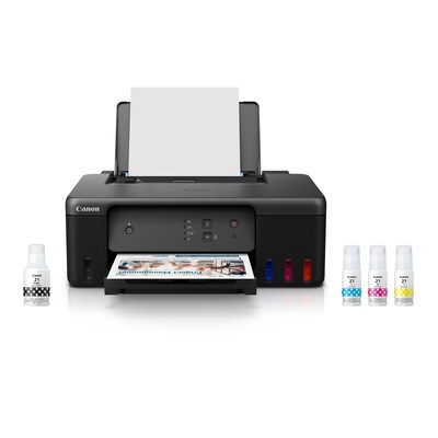 Canon PIXMA G1230 Color Inkjet Printer, Single-Function Supertank, Print (PIXMA G1230)