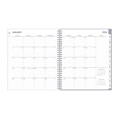 2026 Blue Sky Rue Du Flore Frosted 8 x 10 Monthly Personal Planner (101605-26)