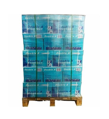 Double A Everyday 8.5 x 11, Multipurpose Paper, White, 500 Sheets/Ream, 40 Reams/Pallet (DAA851120PL)
