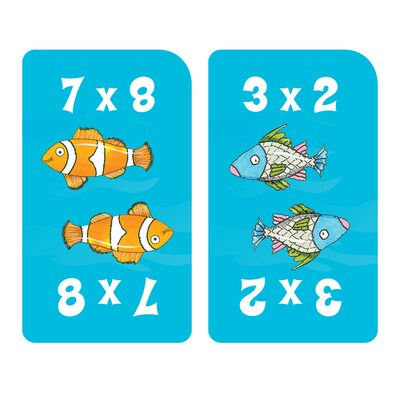 School Zone Math War Multiplication Card Game, 6 Sets/Bundle (SZP05032-6)