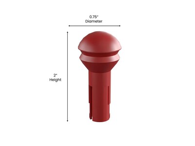 Flash Furniture Bright Beginnings Pegs for Modular STEAM Walls, 512/Pack (MK-ME12746-GG)