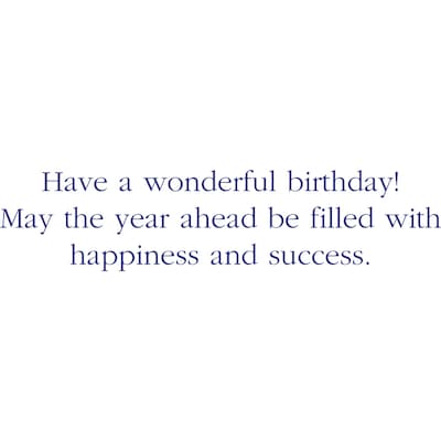 Good Times Birthday Greeting Cards; Stock Verse Included; Boxed Set of 25 Cards and Envelopes