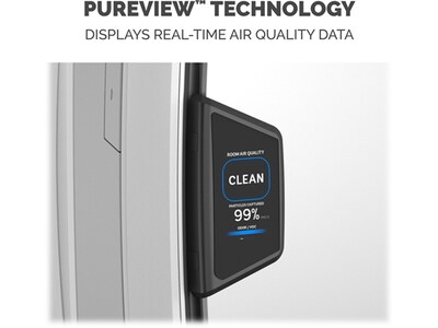 Fellowes AeraMax Pro AM4 FLEX True HEPA Tower Air Purifier, 5-Speed, Silver/White ( AM4 FLEX )