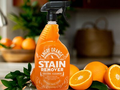 Angry Orange Enzyme Stain and Odor Remover, Orange Twist Scent, 24 fl. oz. (AORCITRUS24OZFG)