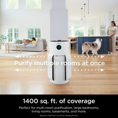 Shark NeverChange MAX Tower Air Purifier, White (HP302)