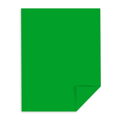 Astrobrights Cardstock Paper, 65 lbs, 8.5" x 11", Gamma Green, 250/Pack (22741)